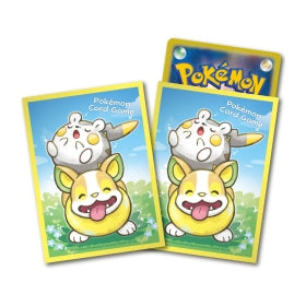 Pokémon TCG Deck Shield Sleeves – Togedemaru & Yamper | 64-Pack Protective Card Sleeves