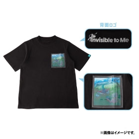 Pokémon “Invisible to Me” T-Shirt | Dragapult & Mew with Clear Pocket | Sizes M/L