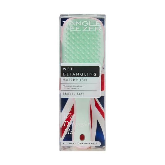 Tangle Teezer The Wet Detangler Mini - Marshmallow Duo (Compact Wet Hair Brush)