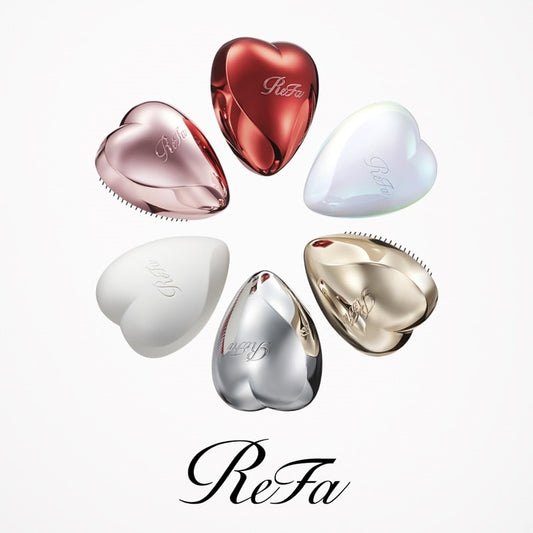 ReFa Heart Brush – The Ultimate Detangling & Polishing Brush (6 Elegant Colors)