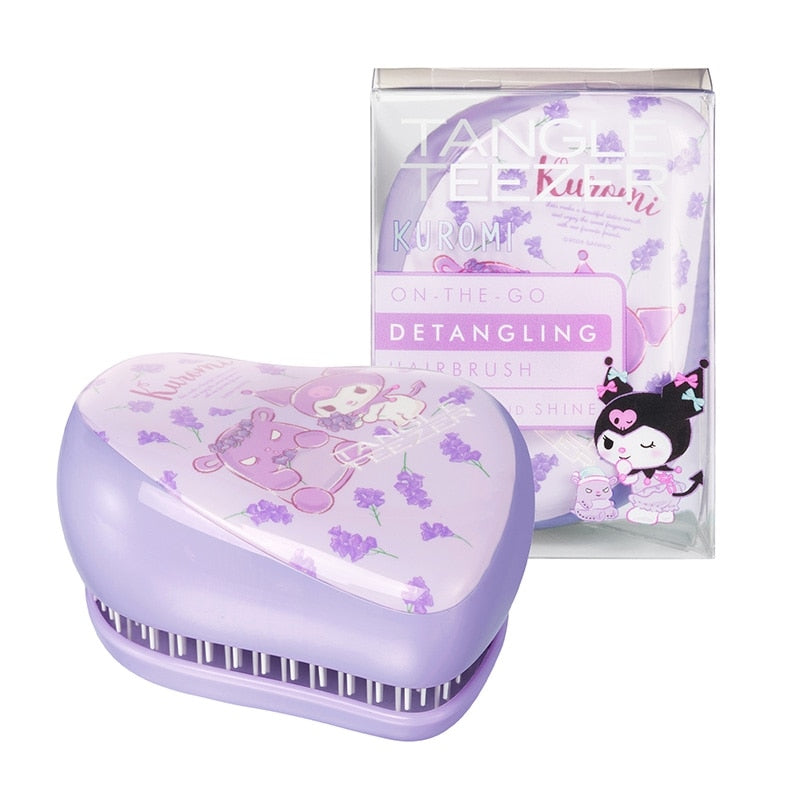 Tangle Teezer Compact Styler - Kuromi Flower Wreath (Limited Edition Sanrio Collaboration)
