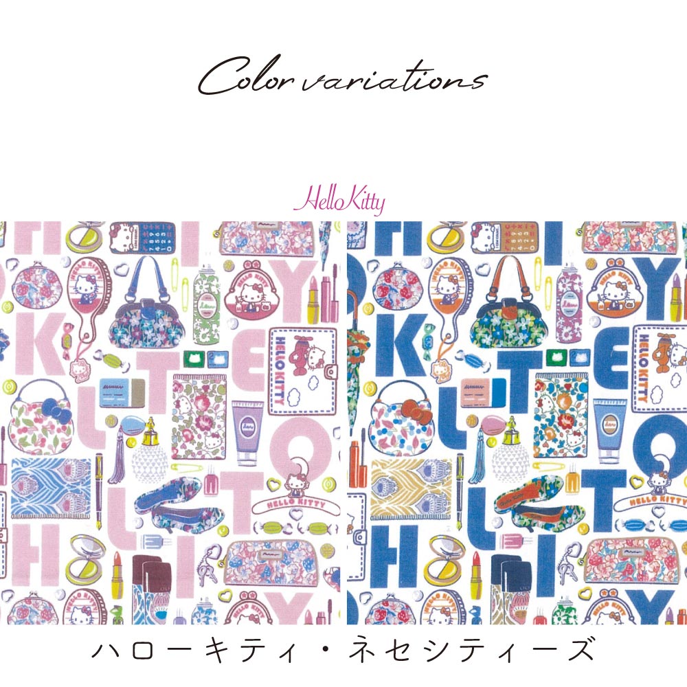 Sanrio Characters Liberty Print Mini Pouch | Hello Kitty 50th Anniversary Coin Case & Multi-Purpose Accessory Holder